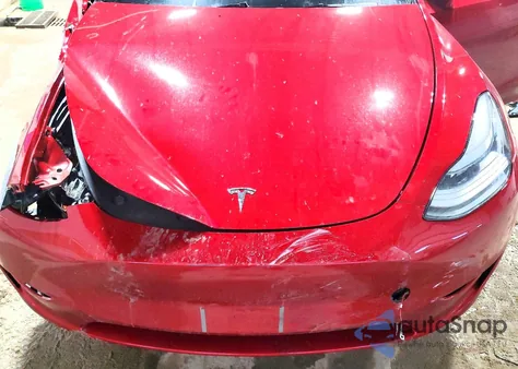 2024 Tesla Model Y из США, поврежденный, VIN 7SAYGDEE2RF032735